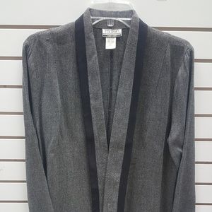 Ladies Blazer Maren Black/Gray Size S